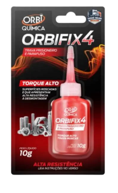 12 Adesivo Trava Rosca Parafuso Alto Torque Orbi 10g
