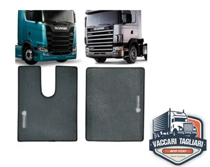 TAPETE BORRACHA UNIVERSAL PVC - SCANIA