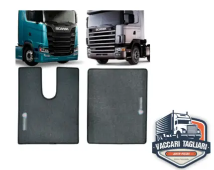 TAPETE BORRACHA UNIVERSAL PVC - SCANIA