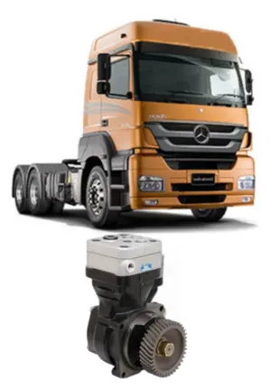 Compressor de Ar Atego MB 1418 1518 1728 2426 2429