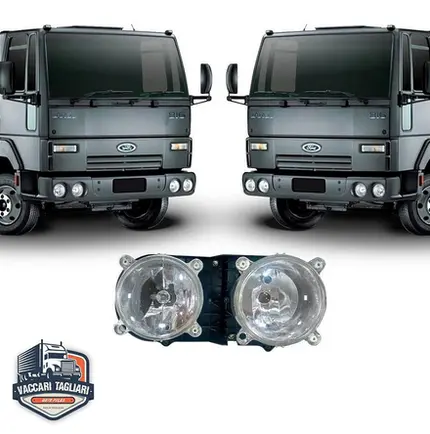 Farol Ford Cargo 815 816 712 - Duplo Horizontal - LE