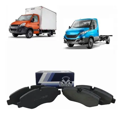PASTILHA FREIO DIANTEIRO DAILY 3.0 16V 35S14/45S14/45S16/45S17/55C16/55C17