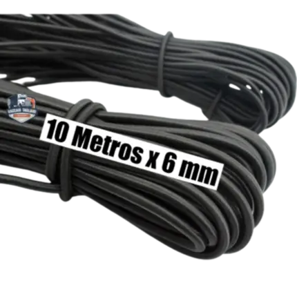 Elastico 6mm 10 Metros Corda Roliço