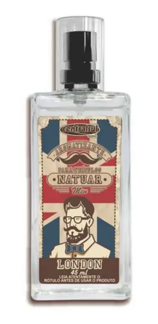 Aromatizante Veicular Natuar London Men 45ml Centralsul