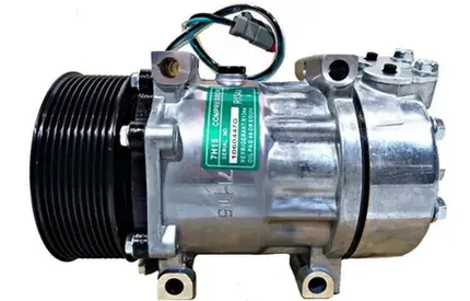 Compressor Ar Condicionado Scania P R T 1998 A 2008 7cam15c 10pk 24v