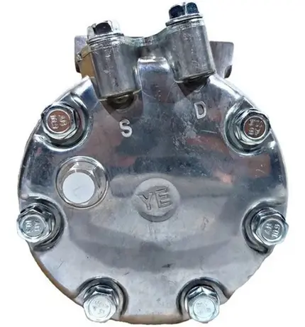 Compressor Ar Condicionado Scania P R T 1998 A 2008 7cam15c 10pk 24v