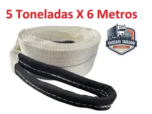 Cinta Fita Reboque 5 Toneladas 6 Metros 4x4