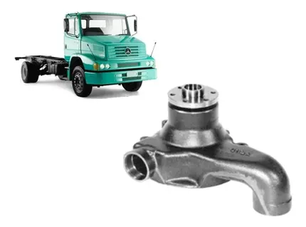 Bomba Dagua Mercedes Mb 1620 Motor Om366 Ecológico