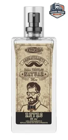 Aromatizante Veicular Natuar Retro Men 45ml Centralsul