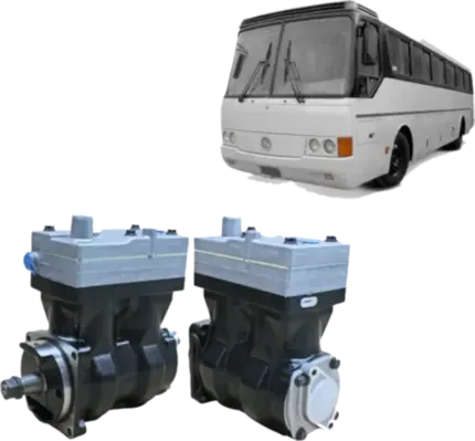 COMPRESSOR AR DUPLO MB OM 906 EURO V