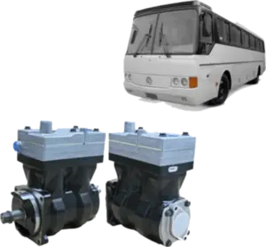 COMPRESSOR AR DUPLO MB OM 906 EURO V
