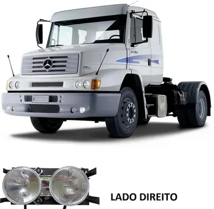 Farol Mb 1620 1634 1618 1620 1318 Apos 99 Duplo Redondo LD