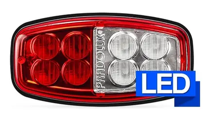 Lanterna Led Carretinha Carreta Jet Ski Barco Blindada