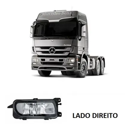 Farol Auxiliar Milha Auxiliar Mb Actros de 2008 ate 2015 LD
